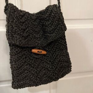 CAPELLI STRAWORLD INC. Black Purse